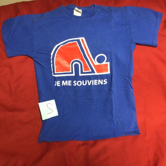 NHL QUEBEC Nordiques tshirt - Picture 1 of 1